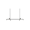Austere-Suspension 1+ RF100 NICKEL / Center: L.500 End: L.500 Side: L.250 (Driver, Base, Canopy & Cover EXCL.)6x 634LM 2700K CRI93 IP50