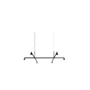 Austere-Suspension 1+ SU RS16 BRASS / Center: L.500 End: L.250 Side: L.250 / BLACK powercord & steelcable (Driver, Base, Canopy & Cover EXCL.)6x 634LM 2700K CRI93 IP50