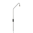 Austere-Wall plug BLACK frame with US Plugdriver & Push button dimmer 634LM 2700K CRI93 IP40