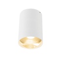 Bily 16 BATHROOM / OUT BLACK + GOLD LEDholder / WW / Driver excl. / Concrete ceiling 1125LM 2700K CRI97 IP55