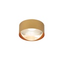 Bily 16 up BATHROOM / OUT BLACK + SILVER LEDholder / WW / Driver incl. / dimmable (TRIAC/IGBT) 1125LM 2700K CRI97 IP55