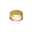 Bily 16 up BATHROOM / OUT BLACK + GOLD LEDholder / WW / Driver incl. / dimmable (TRIAC/IGBT) 1125LM 2700K CRI97 IP55