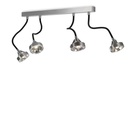 Kwa-Kwa 2FT Rectangular LED L1000mm / Transf. incl. / dimmable (TRIAC/IGBT) / ceiling only / Bulbs excl.      IP20