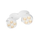 Mini-Pi 1 up Round ALU / WW - 10° / Driver incl. / non-dimmable2x 456LM 2700K CRI93 IP40