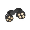 Mini-Pi 1 up Round BRONZE / WW - 40° / Driver incl. / non-dimmable2x 456LM 2700K CRI93 IP40