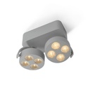 Mini-Pi 2 up WHITE / WW - 40° / Driver incl. / dimmable (TRIAC/IGBT)2x 456LM 2700K CRI93 IP40