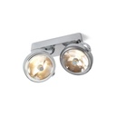 Pin-Up 1 Square LED BRONZE / Transf. incl. / Bulb excl. / dimmable (IGBT)      IP20