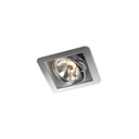 R07 in CHROME ring + WHITE frame + WHITE int. / Transf. excl. / Bulb excl.      IP20