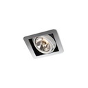 R07 in WHITE ring + WHITE frame + BLACK int. / Transf. excl. / Bulb excl.      IP20