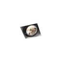 R07 in BLACK ring + BLACK frame + BLACK int. / Transf. excl. / Bulb excl.      IP20