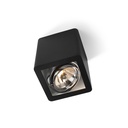R07 in Rimless CHROME ring + BLACK int. / Transf. excl. / Bulb excl.      IP20