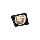 R110 in G53 WHITE ring + CHROME frame + WHITE int. / Transf. excl. / Bulb excl.      IP20