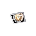 R110 in G53 WHITE ring + WHITE frame + BLACK int. / Transf. excl. / Bulb excl.      IP20