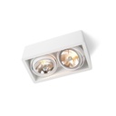 R111 in Rimless WHITE ring + WHITE int. / Transf. excl. / Bulbs excl.       IP20