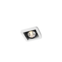 R111 up G53 LED WHITE frame + BLACK int. + BLACK ring / Transf. incl. / Bulbs excl. / dimmable (TRIAC/IGBT)      IP20