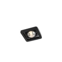 R111 up G53 LED BLACK frame + BLACK int. + BLACK ring / Transf. incl. / Bulbs excl. / dimmable (TRIAC/IGBT)      IP20