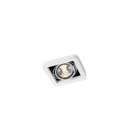 R51 in GU10 CHROME ring + BLACK frame + WHITE int. / Bulb excl.      IP20