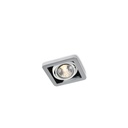 R51 in GU10 WHITE ring + WHITE frame + BLACK int. / Bulb excl.      IP20