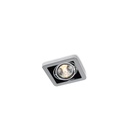 R51 in GU10 CHROME ring + WHITE frame + BLACK int. / Bulb excl.      IP20