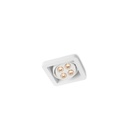 R51 in GU10 WHITE ring + BLACK frame + BLACK int. / Bulb excl.456LM 2700K CRI93 IP40