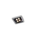 R51 in LED BLACK ring + BLACK frame + WHITE int. / WW - 10° / Driver excl. 456LM 2700K CRI93 IP40