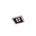R51 in LED BLACK ring + BLACK frame + BLACK int. / WW - 10° / Driver excl. 456LM 2700K CRI93 IP40