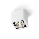 R51 up GU10 WHITE frame + WHITE int. + WHITE ring / Bulb excl.      IP20