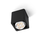 R51 up LED WHITE frame + BLACK int. + WHITE ring / WW - 10° / Driver incl. / non-dimmable456LM 2700K CRI93 IP40
