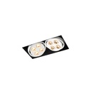 R52 in LED Rimless WHITE ring + WHITE int. / WW - 40° / Driver excl. 2x 456LM 2700K CRI93 IP40
