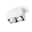 R52 up GU10 WHITE frame + WHITE int. + WHITE ring / Bulbs excl.      IP20