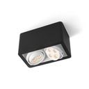 R52 up LED WHITE frame + WHITE int. + BLACK ring / WW - 25° / Driver incl. / dimmable (TRIAC/IGBT)2x 456LM 2700K CRI93 IP40
