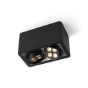 R52 up LED BLACK frame + WHITE int. + WHITE ring / WW - 25° / Driver incl. / dimmable (PUSH-DIM or 1-10V)2x 456LM 2700K CRI93 IP40
