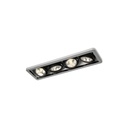 R54 in GU10 BLACK ring + WHITE frame + WHITE int. / Bulbs excl.      IP20