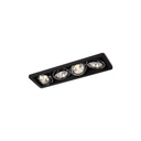 R54 in GU10 CHROME ring + CHROME frame + WHITE int. / Bulbs excl.      IP20