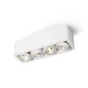 R54 in LED Rimless WHITE ring + BLACK int. / WW - 25° / Driver excl.      IP20