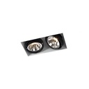 R70 in BLACK ring + BLACK frame + BLACK int. / Transf. excl. / Bulbs excl.      IP20