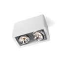 R70 in Rimless CHROME ring + WHITE int. / Transf. excl. / Bulbs excl.      IP20