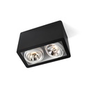 R70 in Rimless WHITE ring + BLACK int. / Transf. excl. / Bulbs excl.      IP20