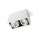 R70 up WHITE frame + WHITE int. + WHITE ring / Transf. incl. / Bulbs excl. / dimmable (TRIAC/IGBT)      IP20