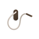 Scar-Leather 1FD built-in BRONZE / OAK leather flex L500mm / WW - 42° / Driver incl. / dimmable 500mA (DALI)114LM 2700K CRI93 IP50