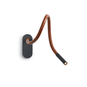 Scar-Leather 1FD built-in BRONZE / IVORY leather flex L500mm / WW - 42° / Driver incl. / dimmable 500mA (PUSH-DIM) or (1-10V)114LM 2700K CRI93 IP50