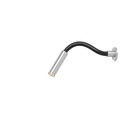 Scar-Leather 1FDS built-up GUNMETAL / SADDLE leather flex L500mm / WW - 42° / Driver + switch incl. / non-dimmable157LM 2700K CRI93 IP50
