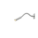 Scar-Led 1FD built-in 60 ALU frame + BLACK flex L200mm / WW - 25° / Driver incl. (remote mounting) / dimmable 500mA (PUSH-DIM or 1-10V)114LM 2700K CRI93 IP50