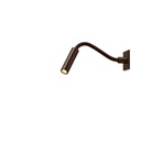 Scar-Led 1FD built-in 60 BLACK frame + BLACK flex L200mm / WW - 25° / Driver incl. (remote mounting) / dimmable 500mA (DALI)157LM 2700K CRI93 IP50