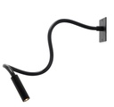 Scar-Led 1FD built-in 95 BLACK frame + BLACK flex L750mm / WW - 25° / Driver incl. (remote mounting) / non-dimmable 157LM 2700K CRI93 IP50