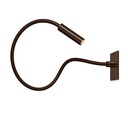 Scar-Led 1FD built-in 95 BLACK frame + BLACK flex L750mm / WW - 40° / Driver incl. (remote mounting) / dimmable 500mA (PUSH-DIM or 1-10V) 114LM 2700K CRI93 IP50