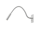 Scar-Led 1FDS built-in 95 ALU frame + BLACK flex L400mm / WW - 40° / Switch + driver incl. (remote mounting) / non-dimmable 114LM 2700K CRI93 IP50