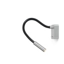 Scar-Led 1FDS built-up BLACK frame + BLACK flex L200mm / WW - 10° / Driver + switch incl. / non-dimmable 114LM 2700K CRI93 IP50