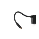 Scar-Led 1FDS built-up ALU frame + ALU flex L400mm / WW - 10° / Driver + switch incl. / non-dimmable 114LM 2700K CRI93 IP50