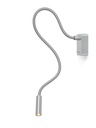 Scar-Led 1FDS built-up BRONZE frame + BRONZE flex L400mm / WW - 40° / Driver + switch incl. / non-dimmable 114LM 2700K CRI93 IP50